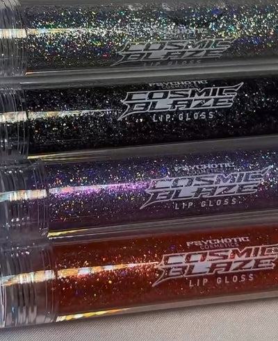 4 Holographic Glitter Lipgloss Set