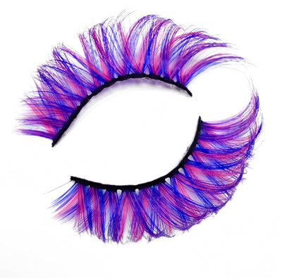 Pink Purple Lashes