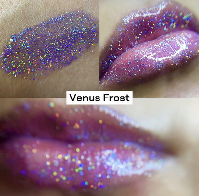 Purple Glitter Lipgloss “Venus Frost’