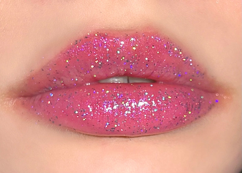 Purple Glitter Lipgloss “Venus Frost’