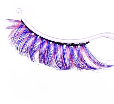 Pink Purple Lashes