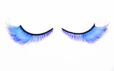 Blue Ombré False Lashes ‘Meta Blue’