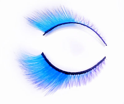 Blue Ombré False Lashes ‘Meta Blue’