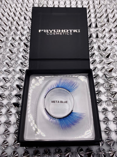 Blue Ombré False Lashes ‘Meta Blue’