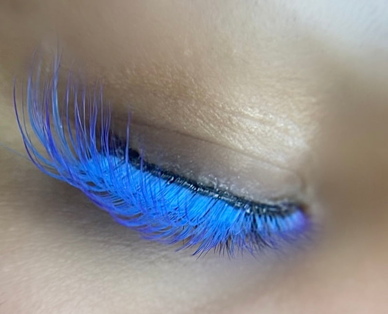 Blue Ombré False Lashes ‘Meta Blue’