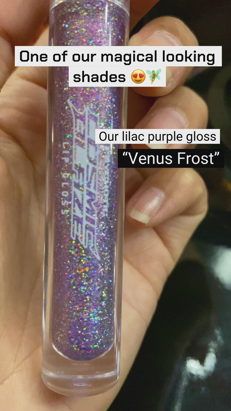 Purple Glitter Lipgloss “Venus Frost’